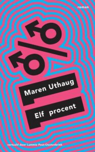 de cover van het boek elf procent van de noorse schrijver maren uthaug